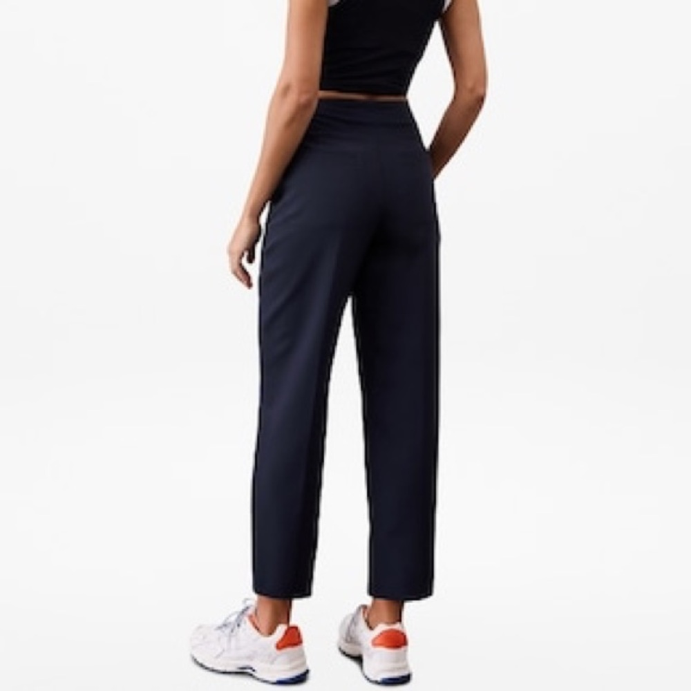 Athleta Endless High Rise Pants in Navy - Size 6 Tall - Picture 2 of 8